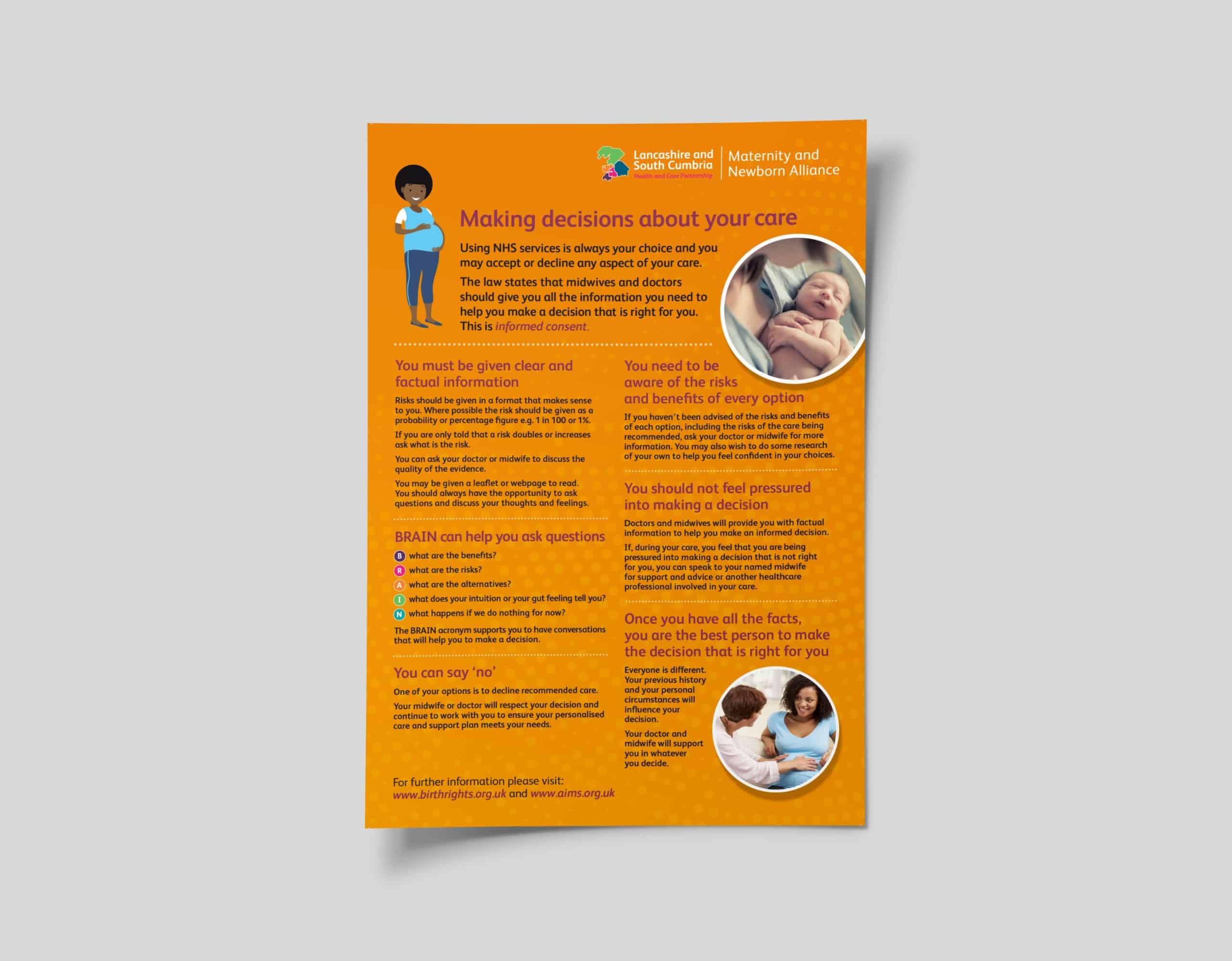 Birth Choices Poster-2 Birth Choices Brochure V2
